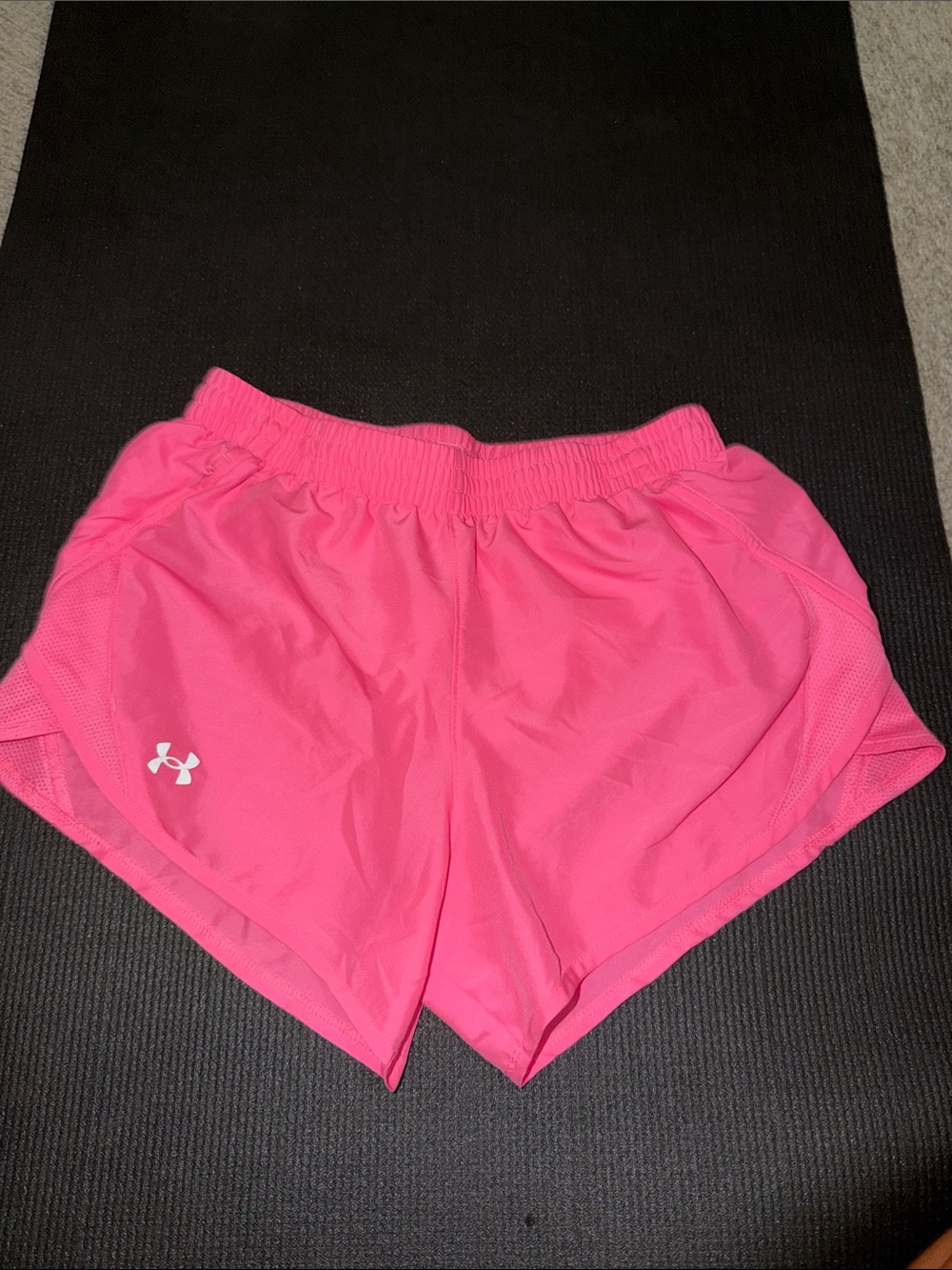 Under Armour Women's Pink Athletic Running Shorts -Smal